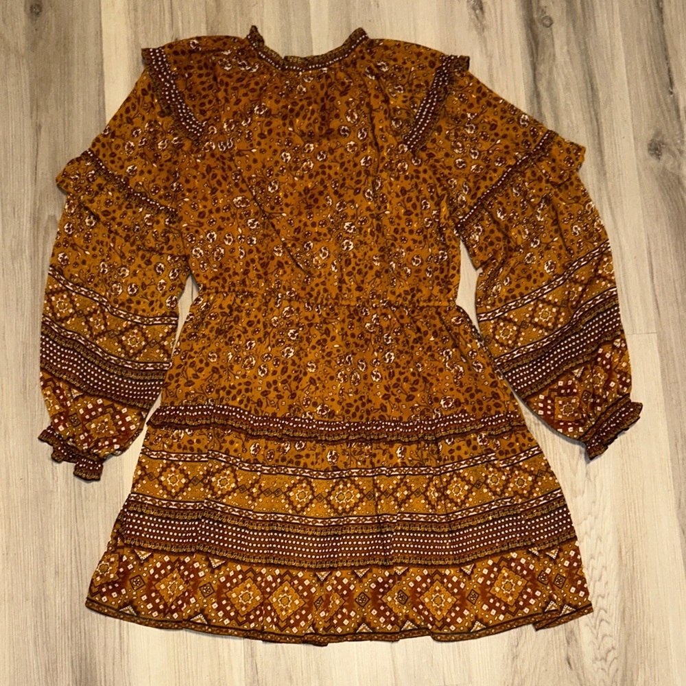 House of Harlow 1960 Floral Patterned Midi Dress - Picture 5 of 5